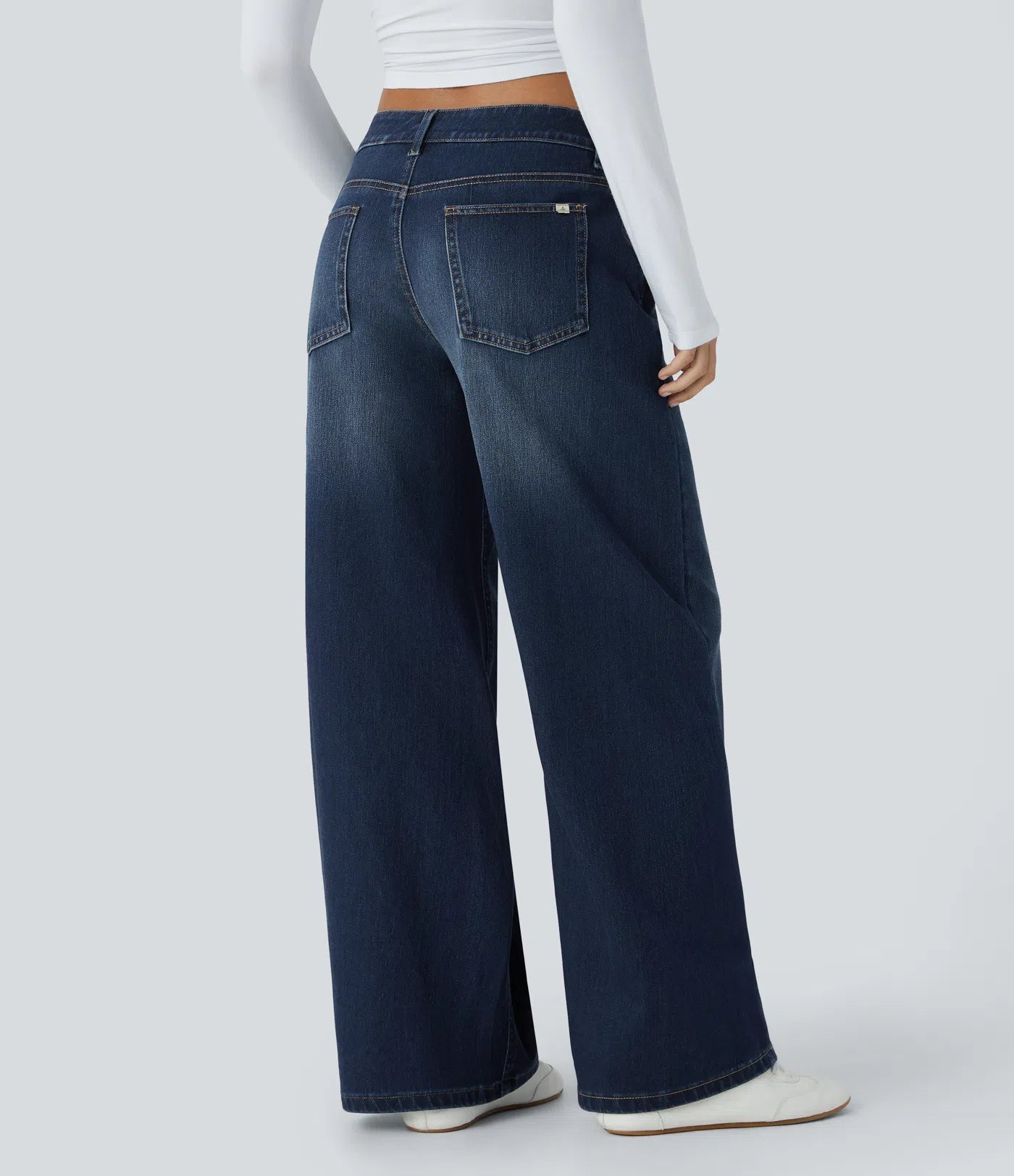 Flex Wide-Leg Jeans