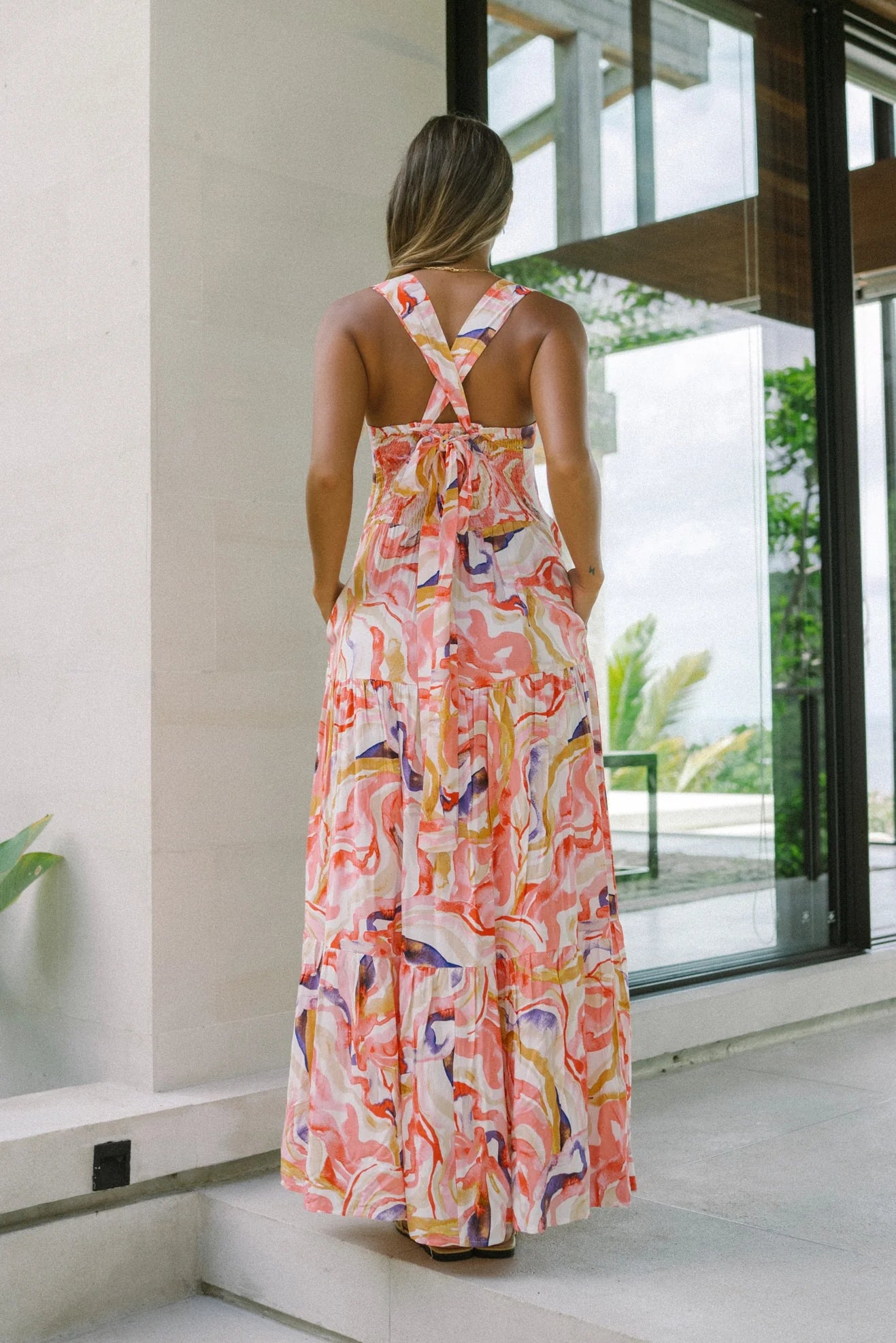Viridiana Floral Maxi Dress