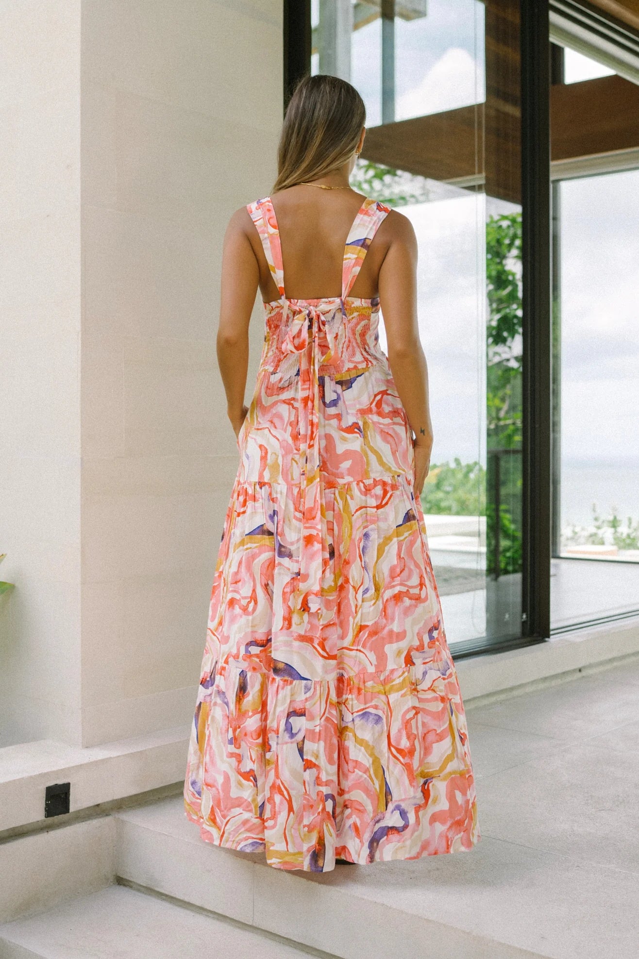 Viridiana Floral Maxi Dress