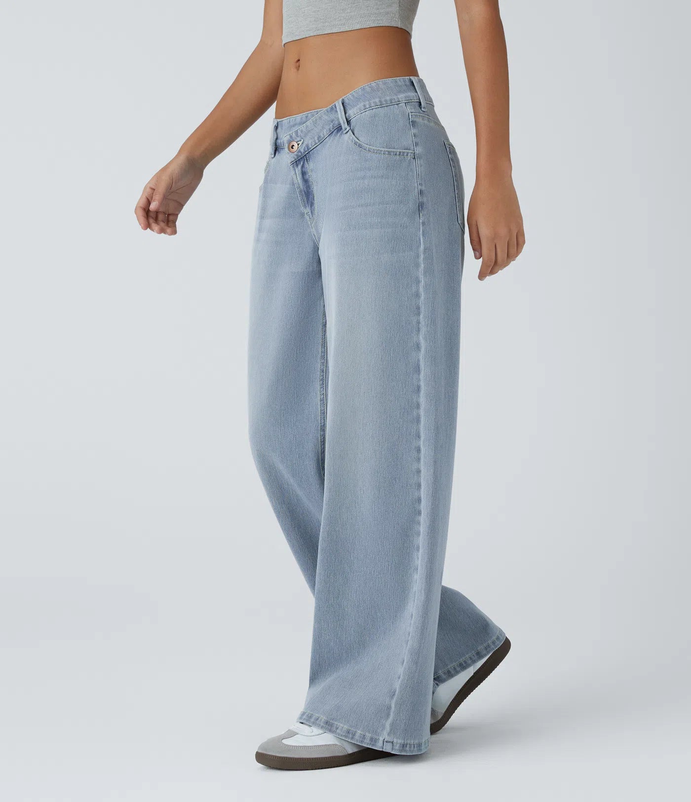Flex Wide-Leg Jeans