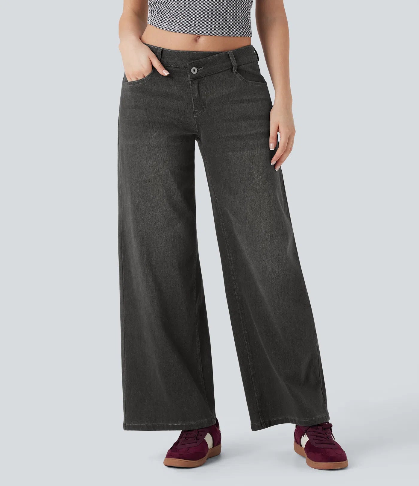 Flex Wide-Leg Jeans