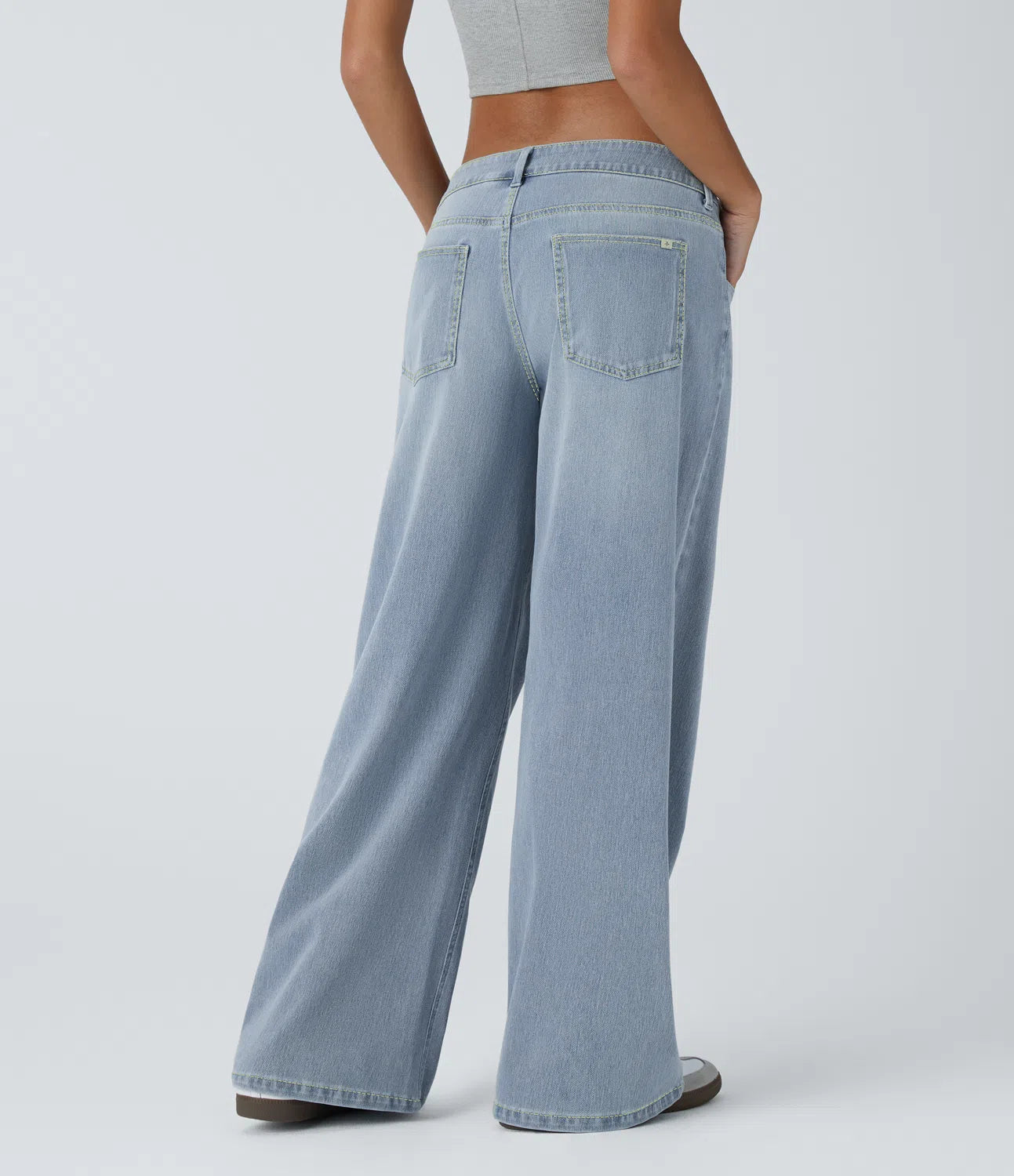 Flex Wide-Leg Jeans