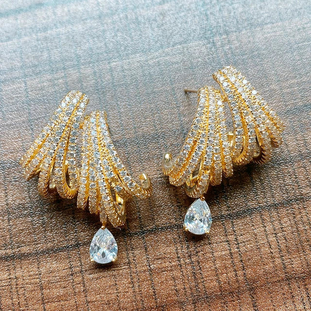 Luxury Double Claws Stud Earrings