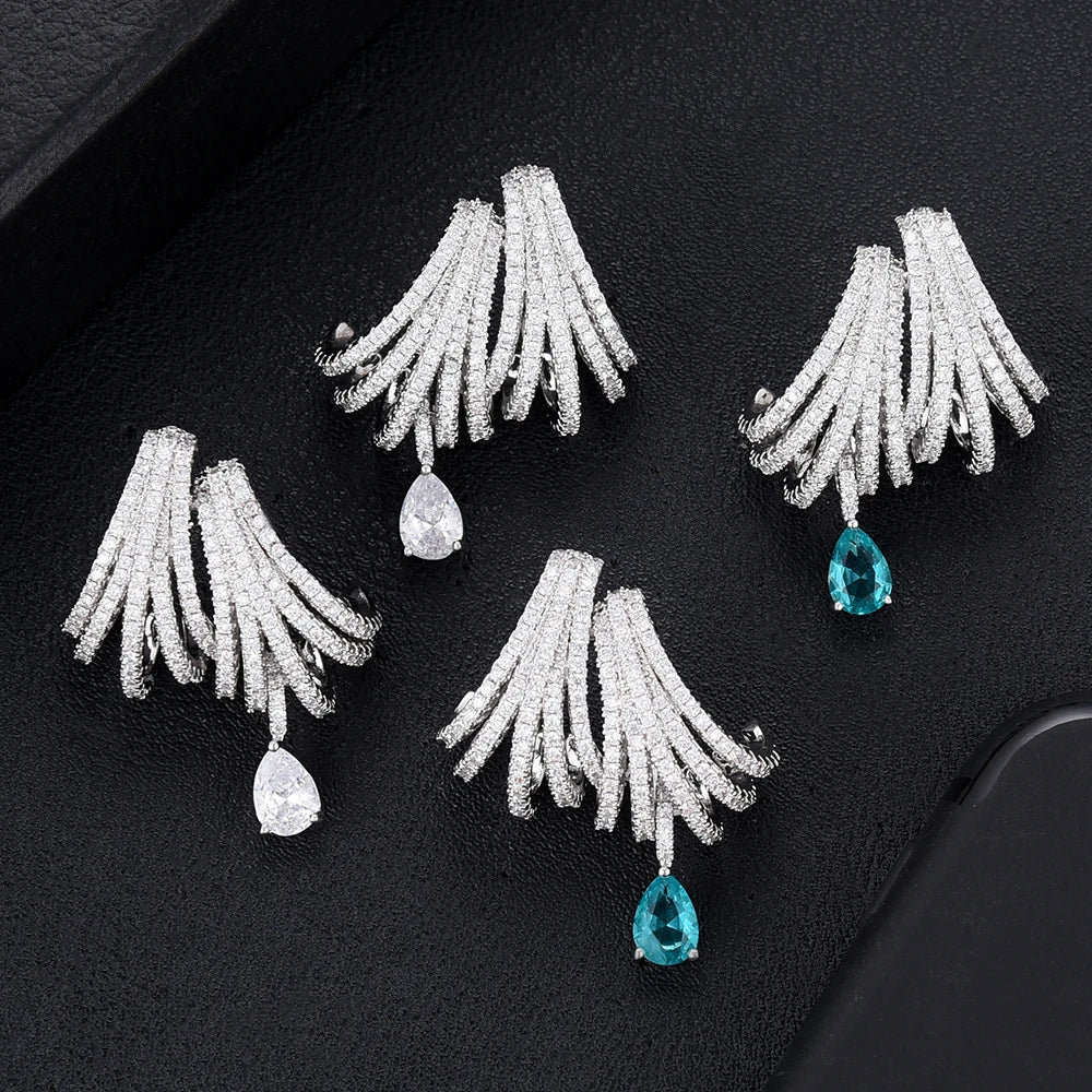 Luxury Double Claws Stud Earrings