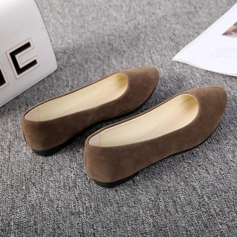 Plus Size 35-43 Women Flats Slip