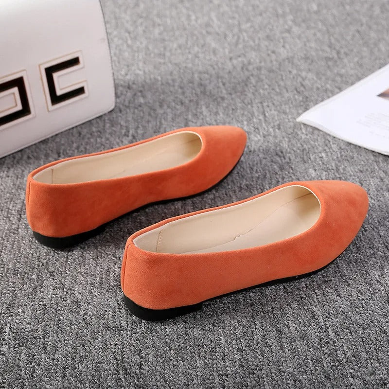 Plus Size 35-43 Women Flats Slip