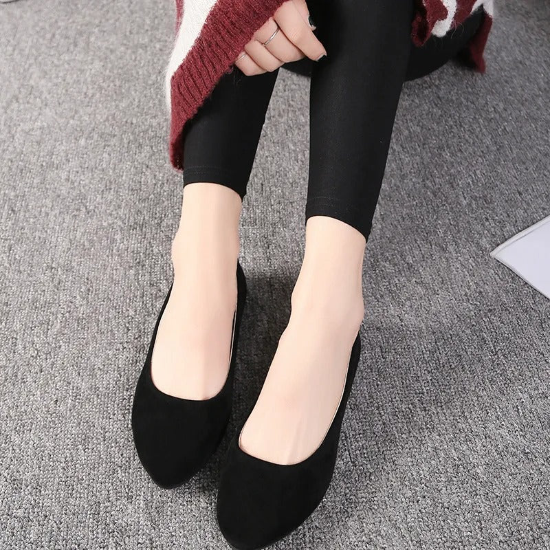 Plus Size 35-43 Women Flats Slip