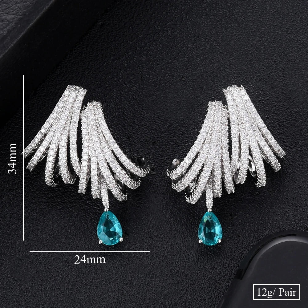 Luxury Double Claws Stud Earrings