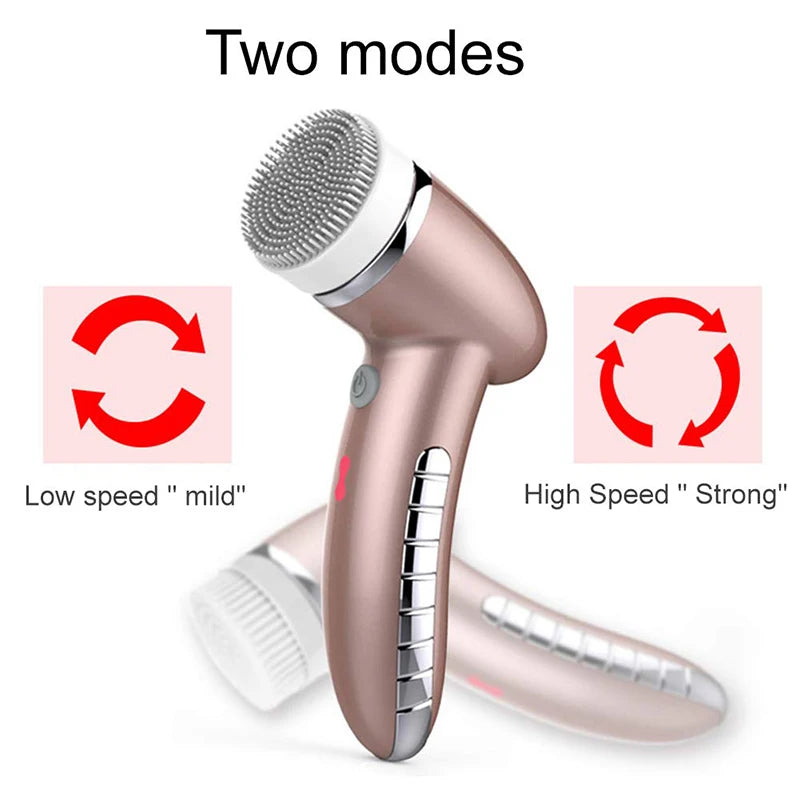 Facial Cleansing Brush 360 Degree Rotation