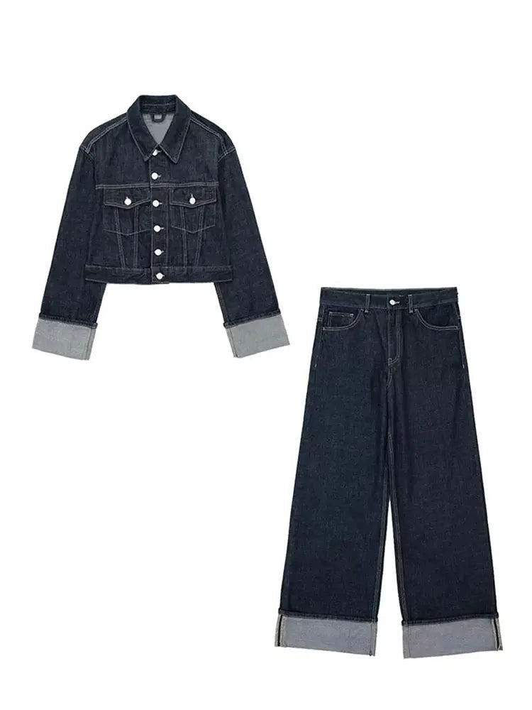 Women's Street Denim Suit