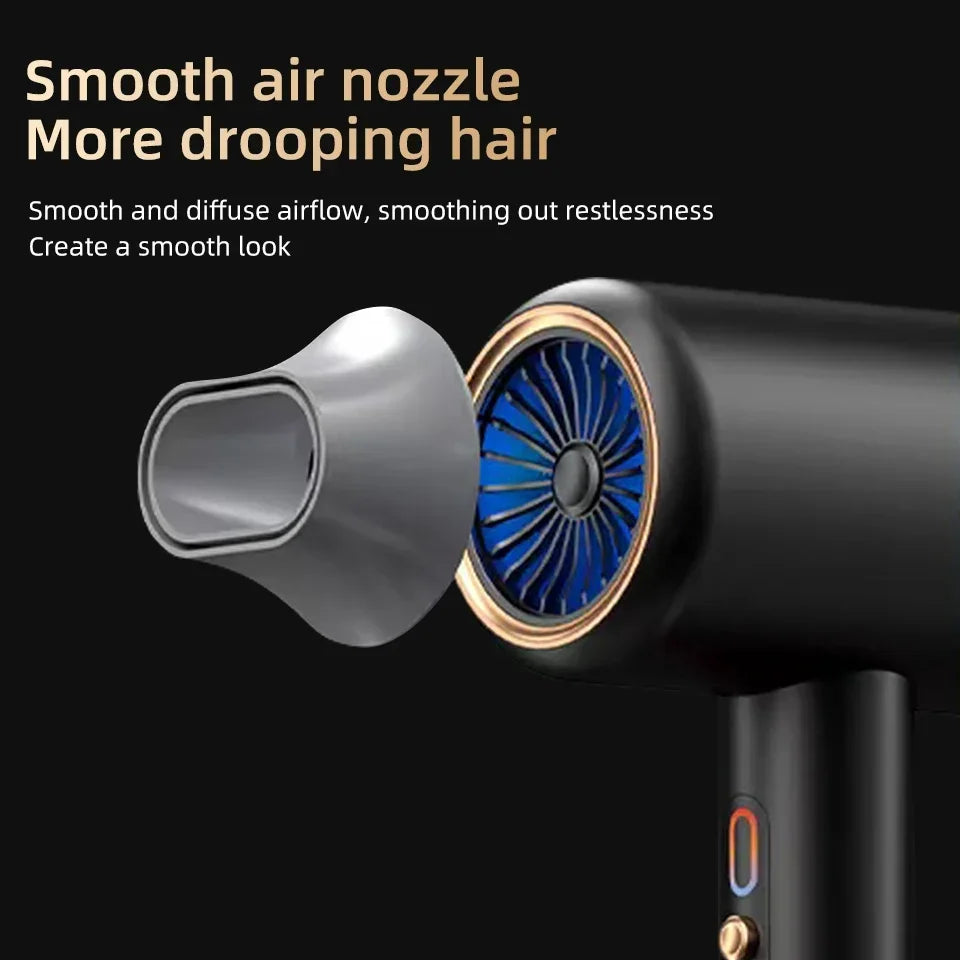 Professional Hair Dryer Hot Cold Wind Air Brush