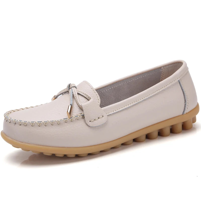 Shoes Ballet Flat Sneakers Genuine Leather