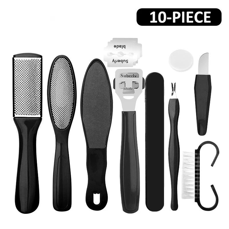 Hot Sale 8/10 in 1 Foot Pedicure Tools Kit