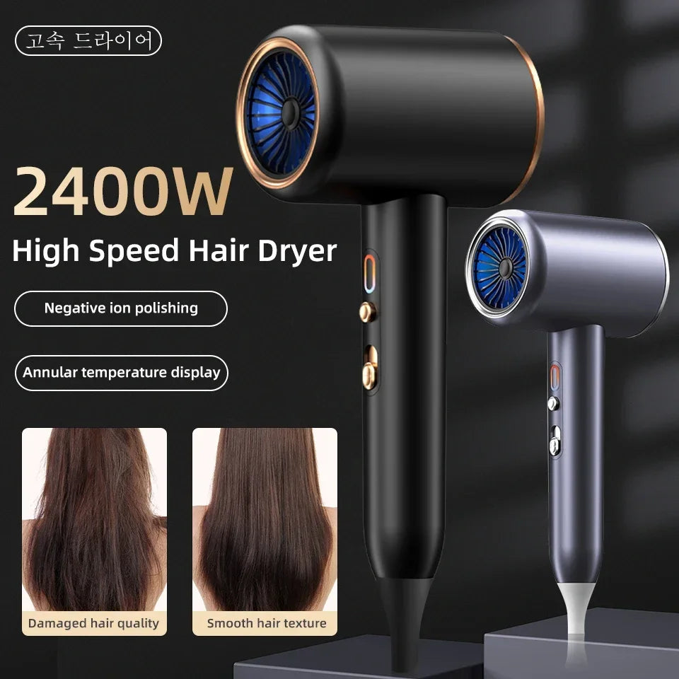 Professional Hair Dryer Hot Cold Wind Air Brush