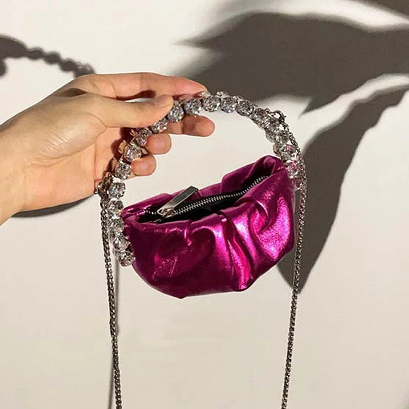 Shiny Crystal Purses and Handbag