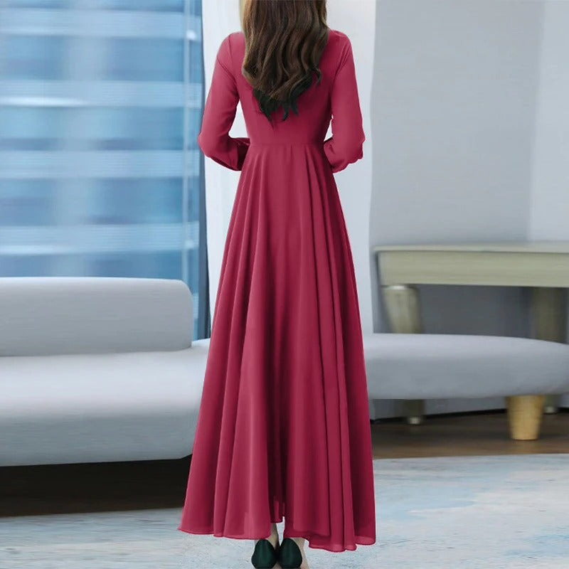 Autumn Women Fashion Party Dress