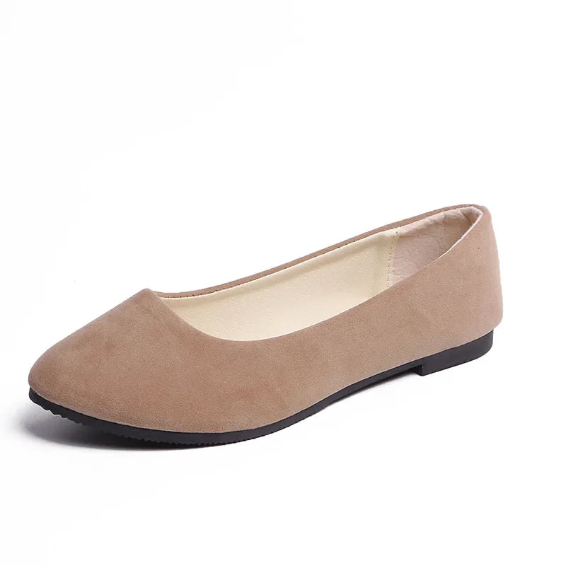 Plus Size 35-43 Women Flats Slip