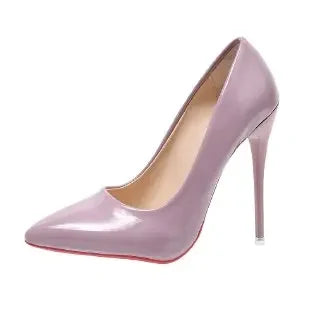 Women Shoes Red High Heels Pointed Toe 12cm Pumps