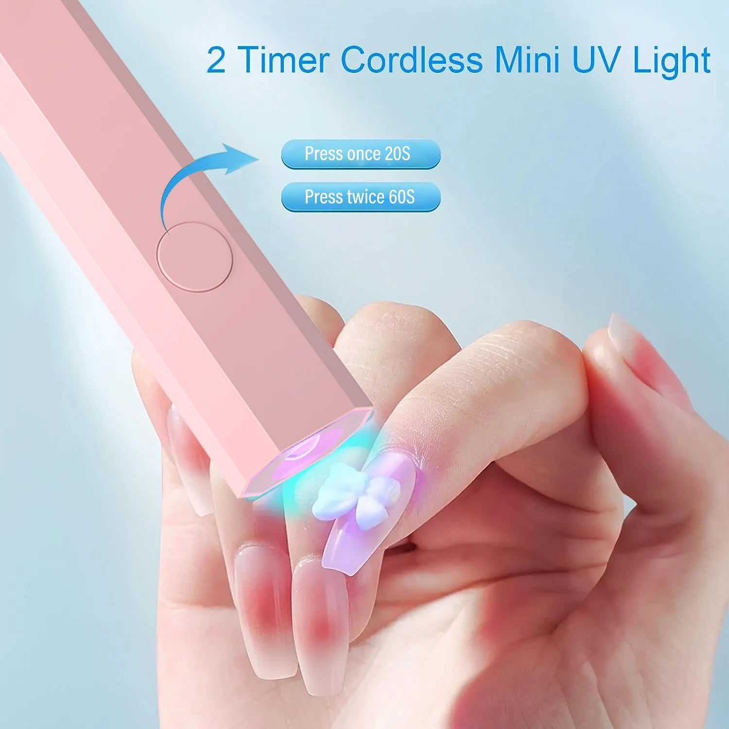 Convenient Handheld Nail Dryer