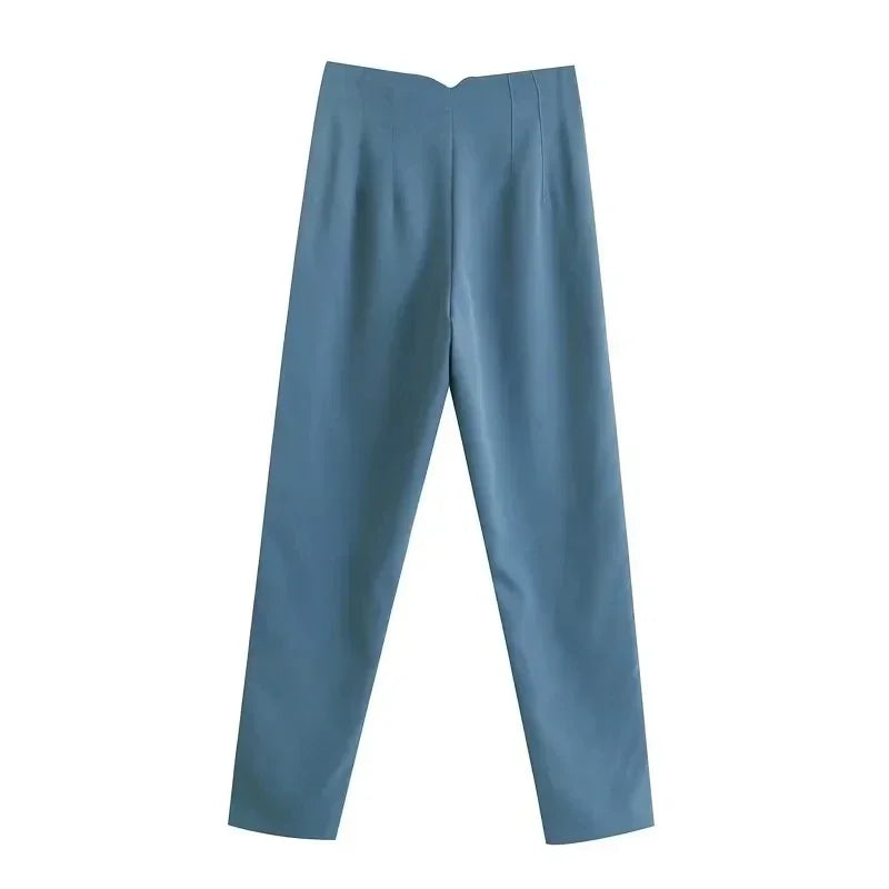 Fashion Office Wear High waist Pants