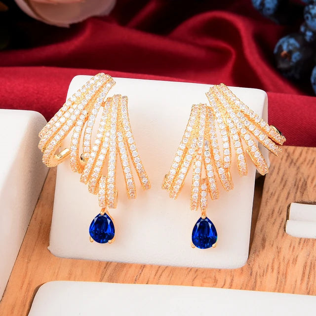 Luxury Double Claws Stud Earrings