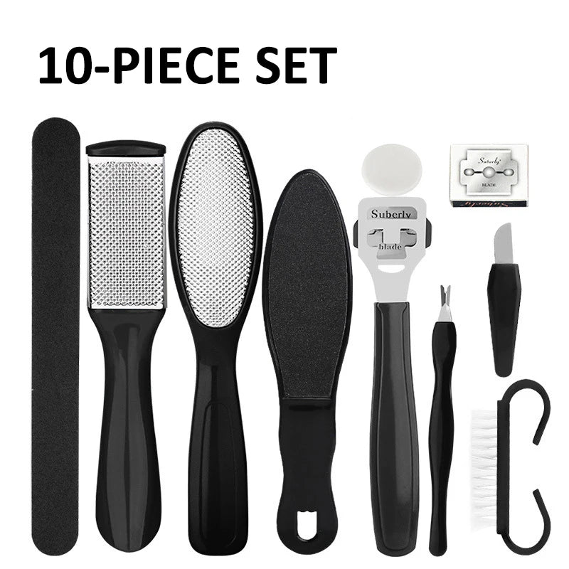 Hot Sale 8/10 in 1 Foot Pedicure Tools Kit