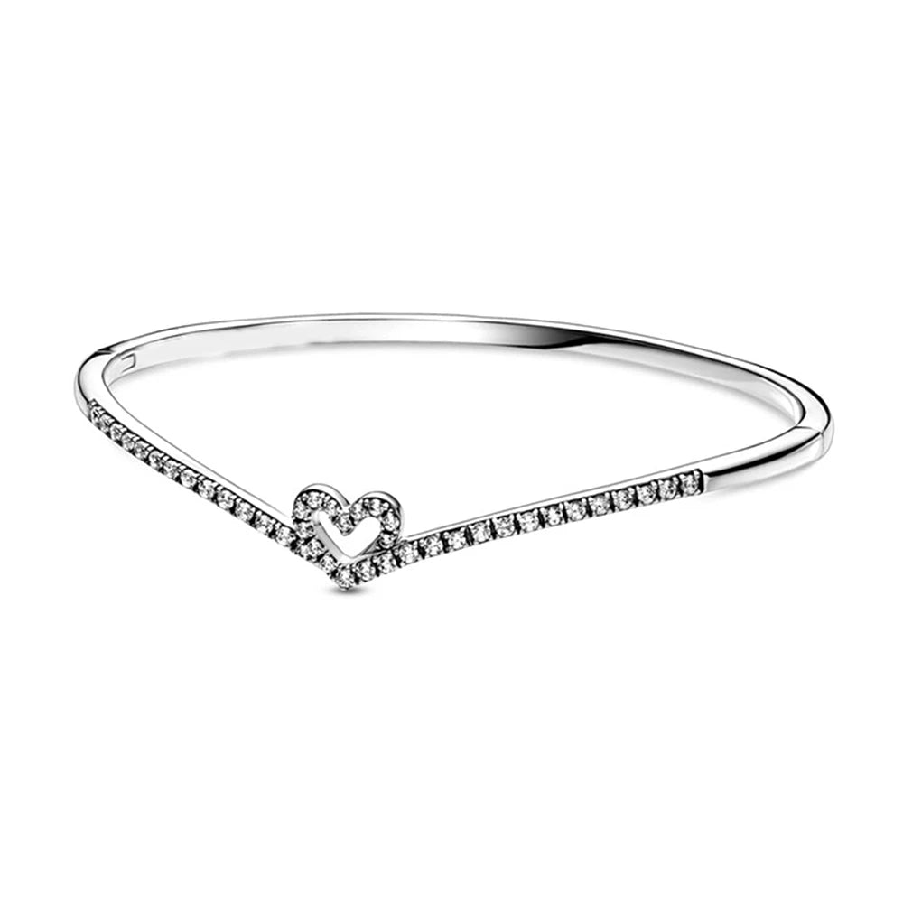 Silver Bracelet Snake Bone Chain