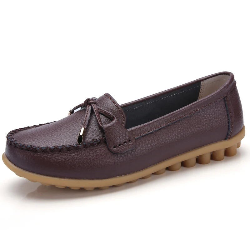 Shoes Ballet Flat Sneakers Genuine Leather