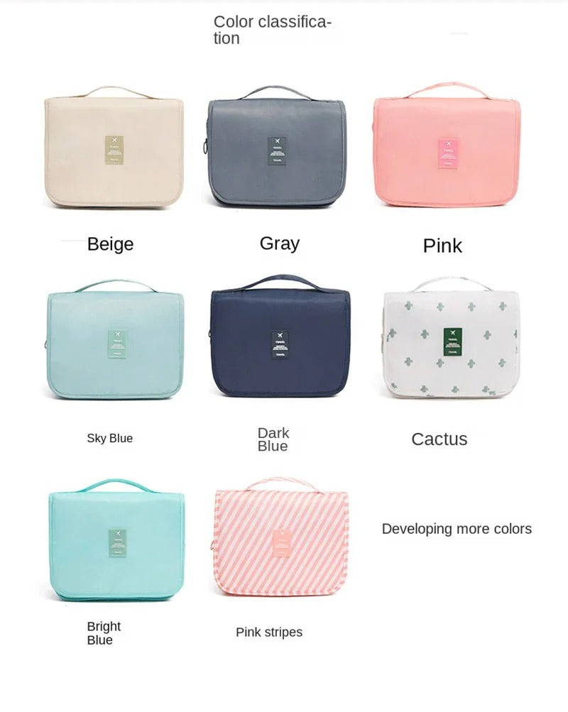 Travel Makeup Bag Waterproof Toiletries Organizer