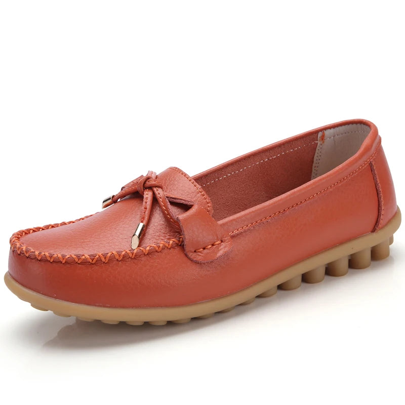 Shoes Ballet Flat Sneakers Genuine Leather