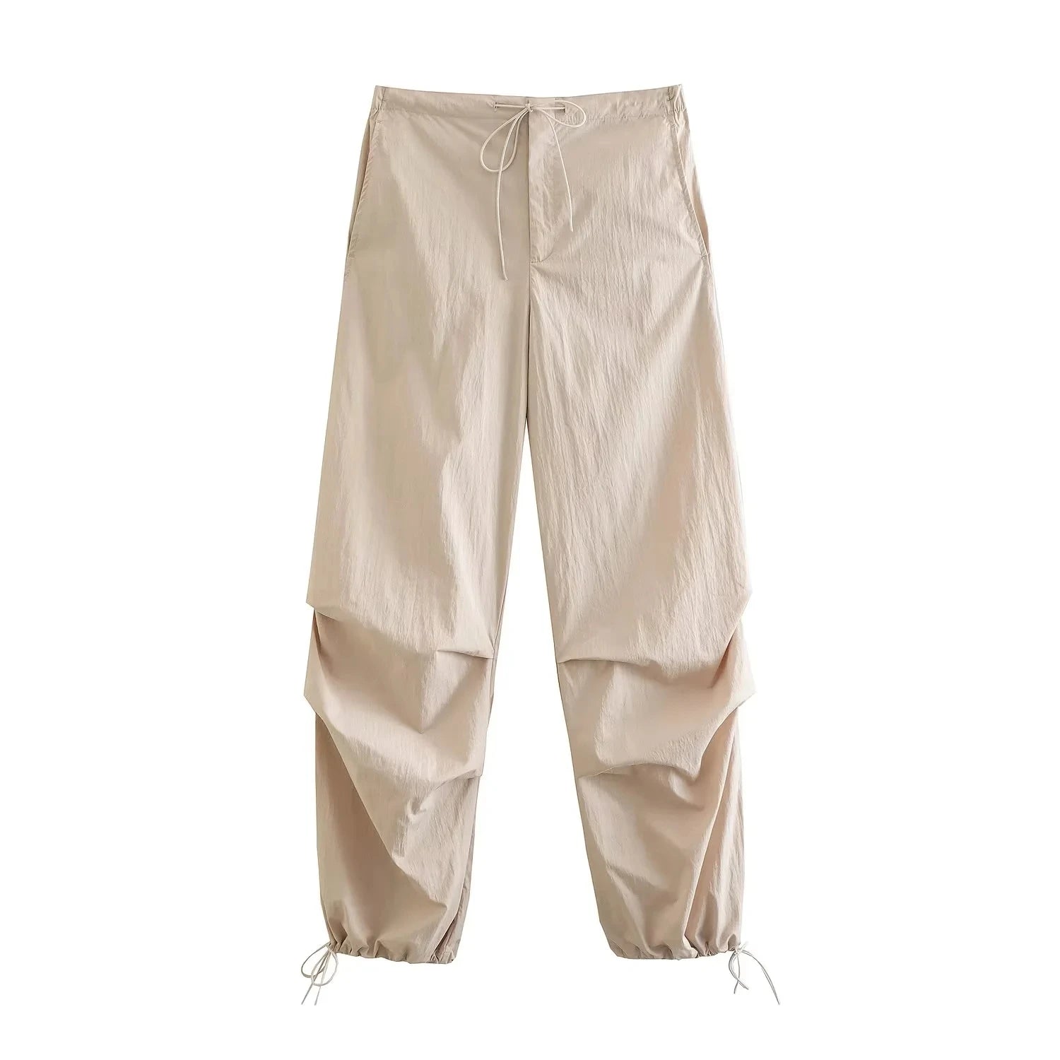 Women Fashion Parachute Cargo Pants