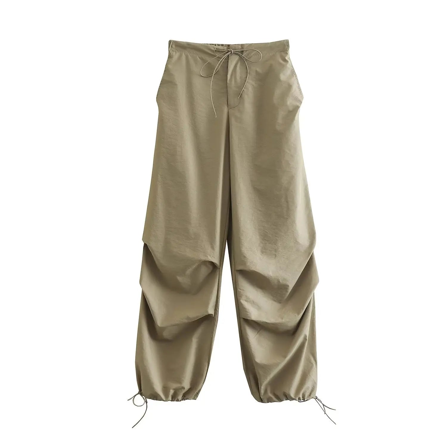 Women Fashion Parachute Cargo Pants