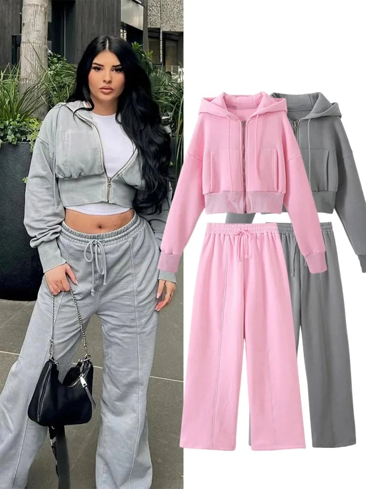 Women Hoodie Pant Sets