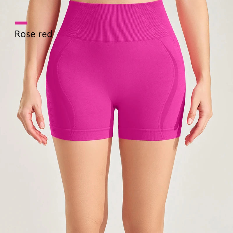 High Waist Fitness Sports Shorts