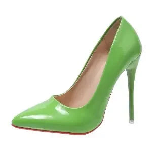 Women Shoes Red High Heels Pointed Toe 12cm Pumps