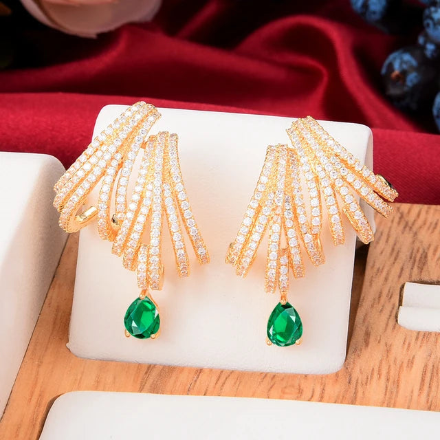 Luxury Double Claws Stud Earrings