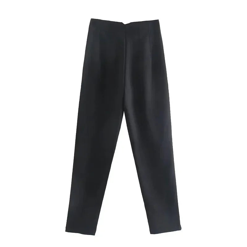 Fashion Office Wear High waist Pants