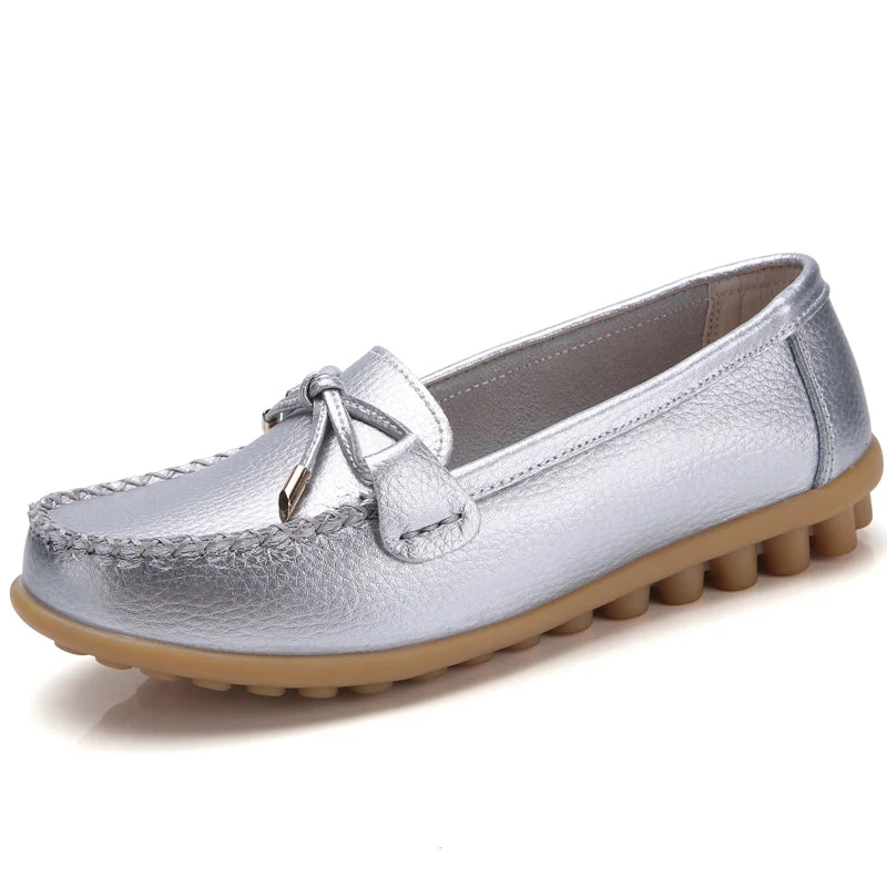 Shoes Ballet Flat Sneakers Genuine Leather