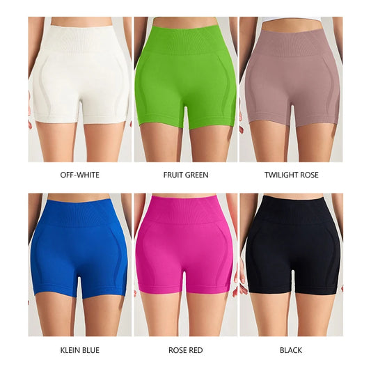 High Waist Fitness Sports Shorts