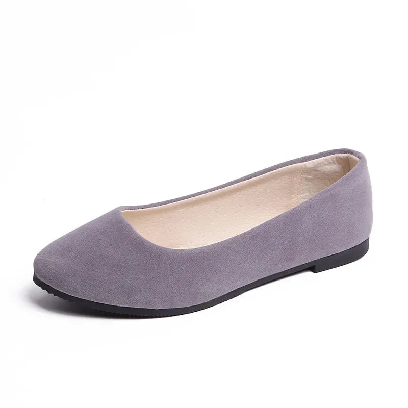 Plus Size 35-43 Women Flats Slip