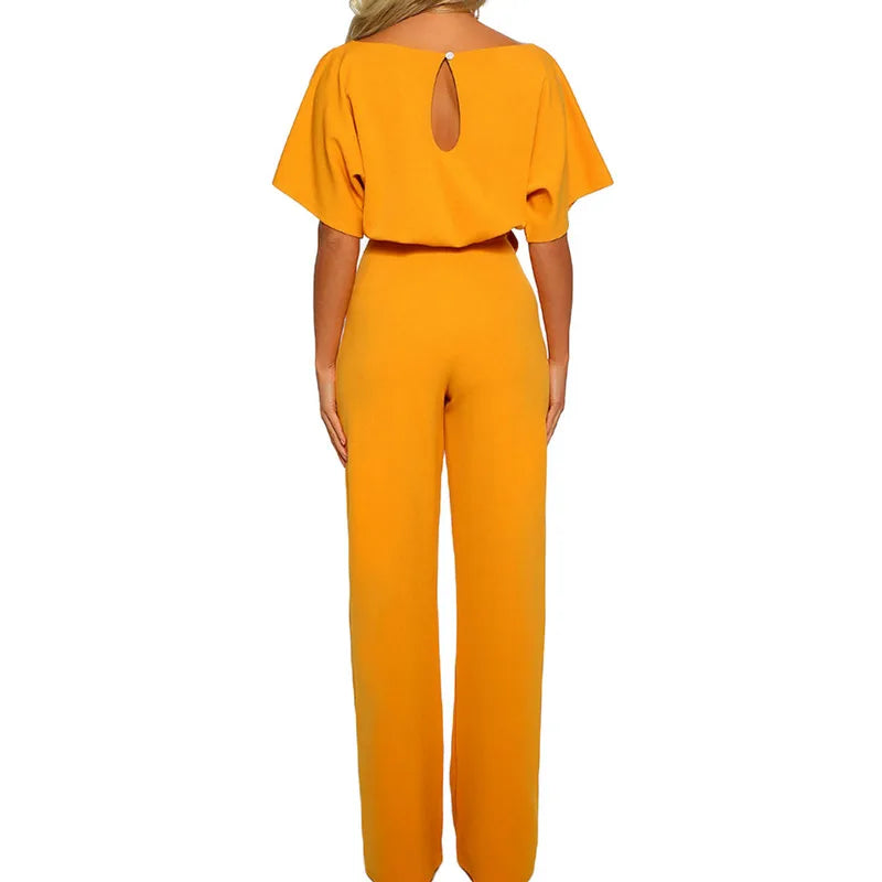 Women Romper Jumpsuit Office Ladies