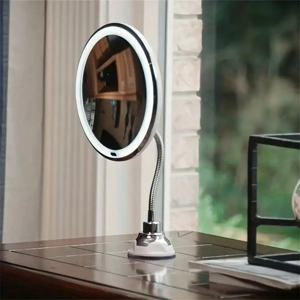 Flexible Makeup Mirror with LED Light