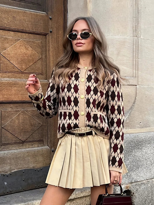 Elegante gebreide jassen