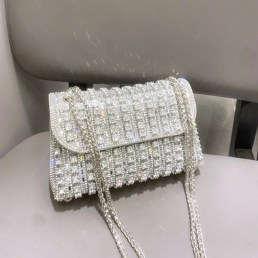 Rhinestones Evening clutch Bag