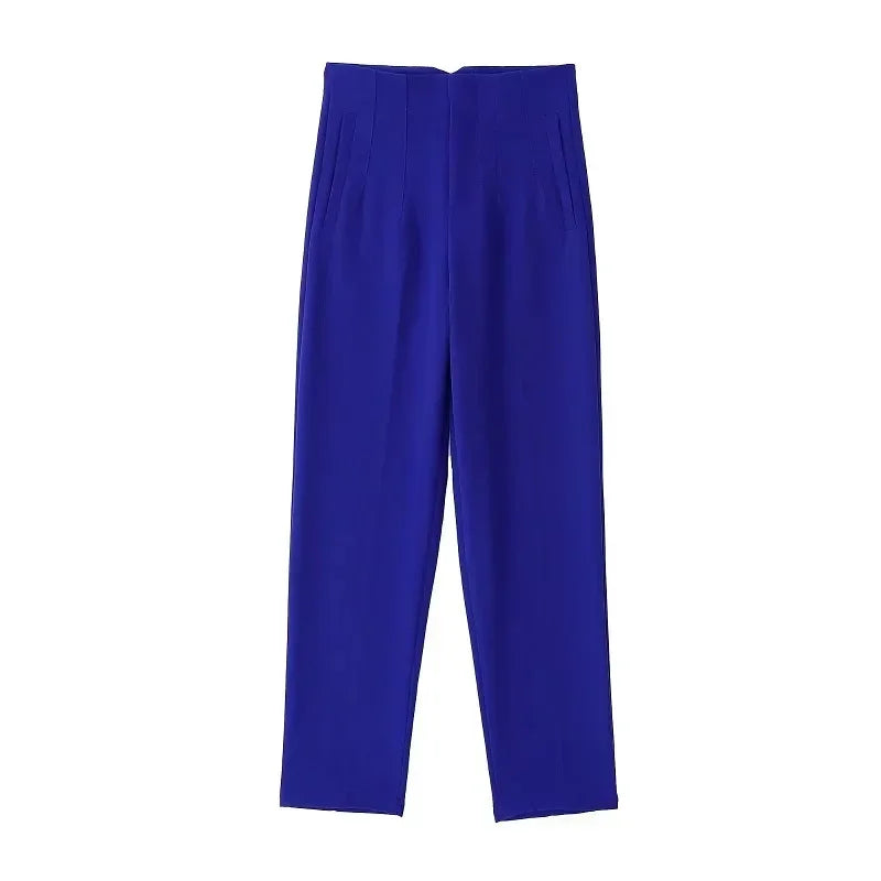 Fashion Office Wear High waist Pants