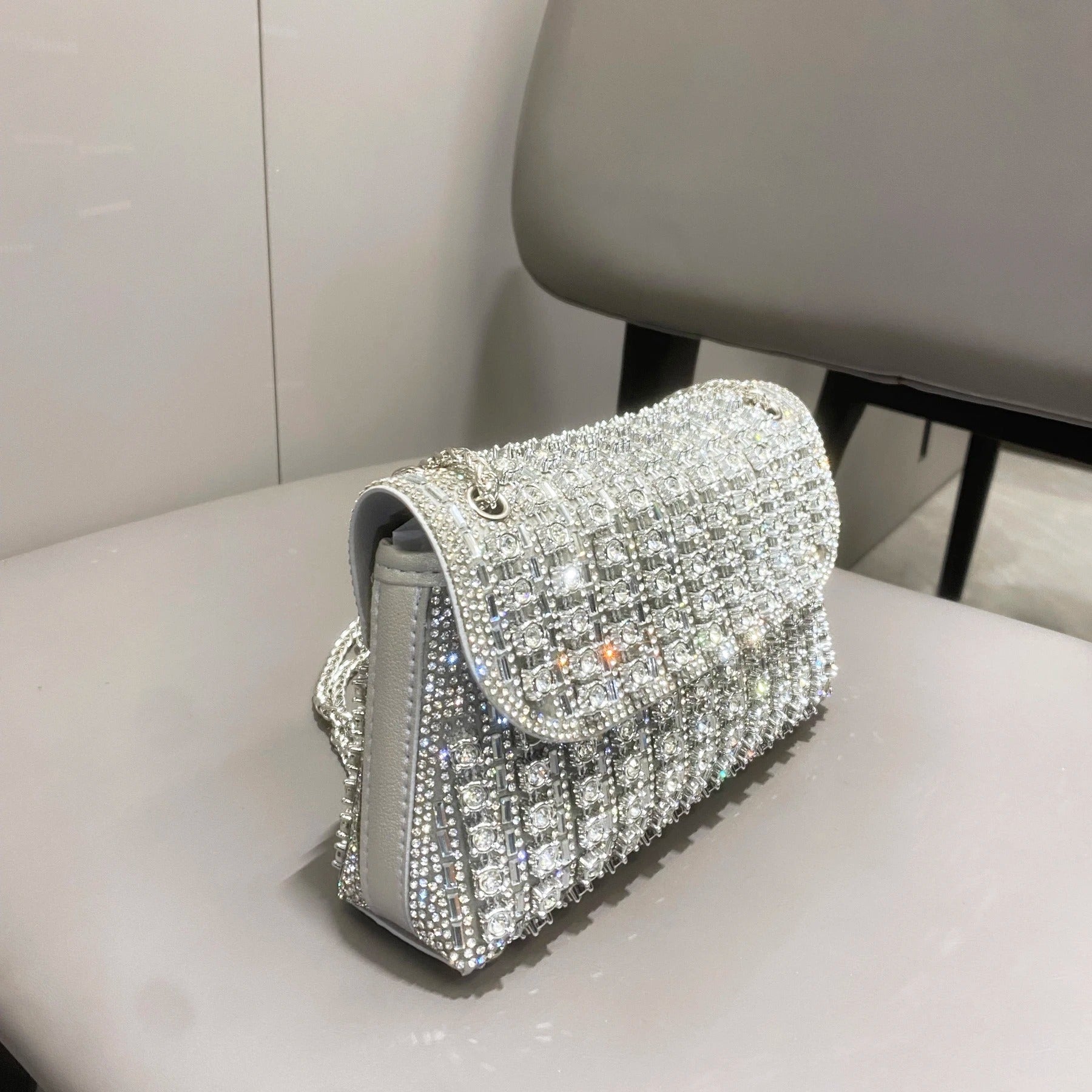 Rhinestones Evening clutch Bag