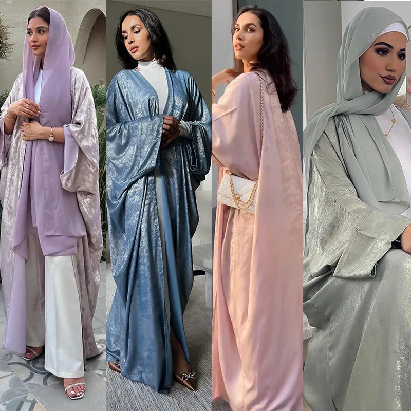 Open Sleeves Trend Long Abaya Robes