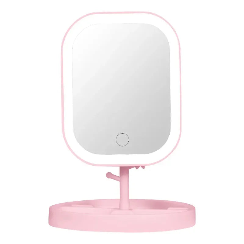 Adjustable Three-color Light Vanity Mirror