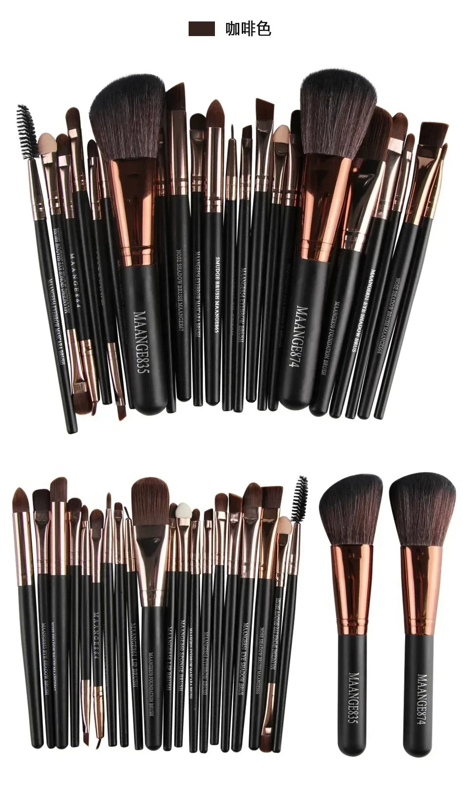 3/13/22pcs Professional Makeup Brushes Tools Set