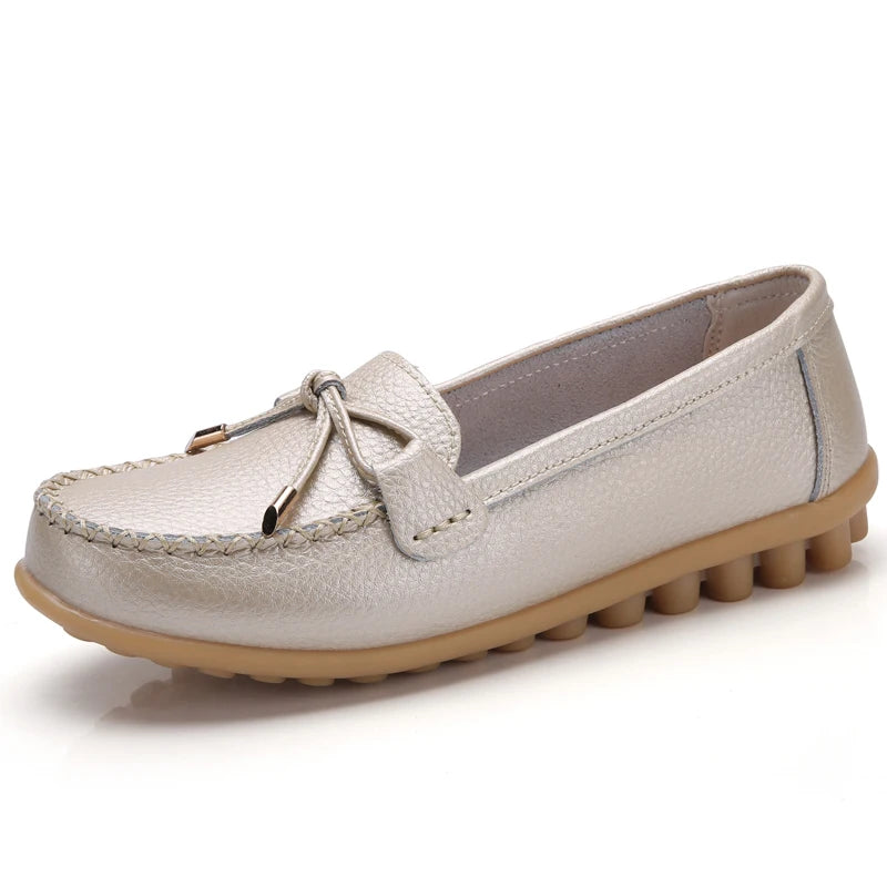 Shoes Ballet Flat Sneakers Genuine Leather